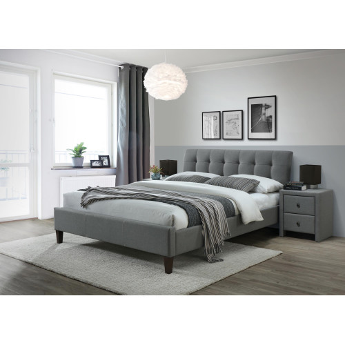 SAMARA 2 bed color: grey DIOMMI V-CH-SAMARA_2-LOZ-POPIEL