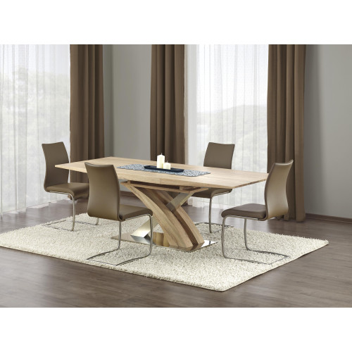 SANDOR extension table color: sonoma oak DIOMMI V-CH-SANDOR-ST-SONOMA