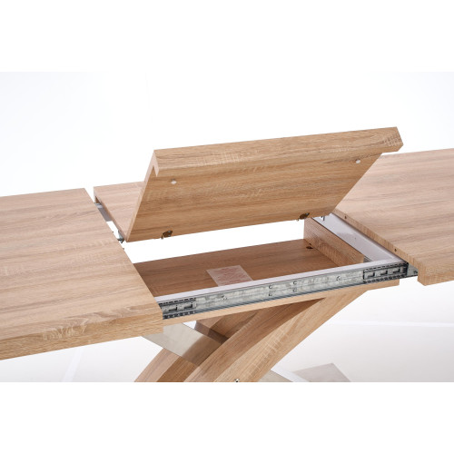 SANDOR extension table color: sonoma oak DIOMMI V-CH-SANDOR-ST-SONOMA SANDOR extension table color: sonoma oak DIOMMI V-CH-SANDOR-ST-SONOMA