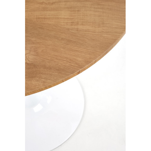 STING table, color: top - golden oak, legs - white DIOMMI V-CH-STING-ST STING table, color: top - golden oak, legs - white DIOMMI V-CH-STING-ST