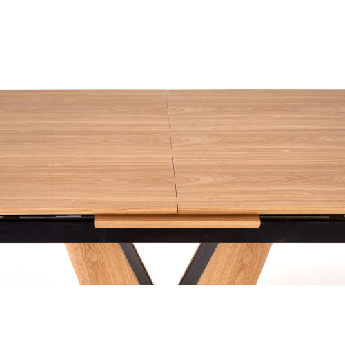 UMBERTO table natural oak, leg natural oak/black DIOMMI V-CH-UMBERTO-ST UMBERTO table natural oak, leg natural oak/black DIOMMI V-CH-UMBERTO-ST
