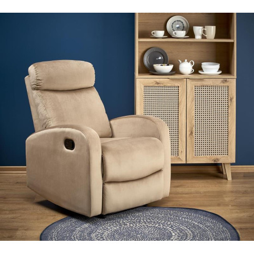 WONDER recliner color: beige DIOMMI V-CH-WONDER-FOT-BEŻOWY