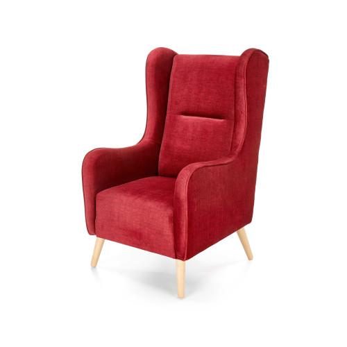 CHESTER leisure chair, color: dark red (fabric Vogue) DIOMMI V-PL-CHESTER_2-FOT-BORDOWY