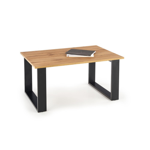 LIBRA c. table, color: wotan oak/black DIOMMI V-PL-LIBRA-LAW-WOTAN/CZARNY