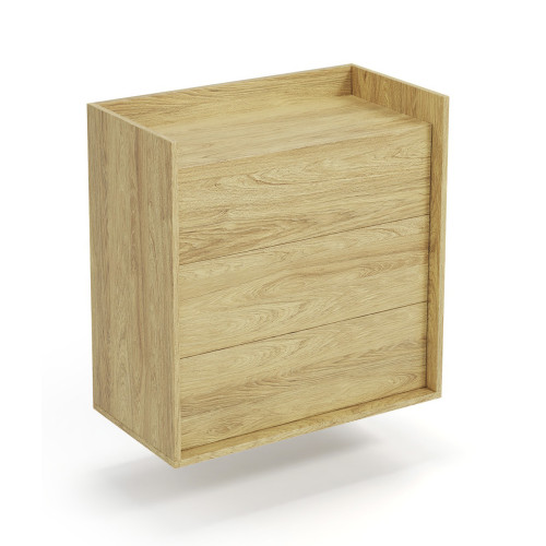 MOBIUS chest 3S color: hikora oak DIOMMI V-PL-MOBIUS-KOMODA_3S-HIKORA