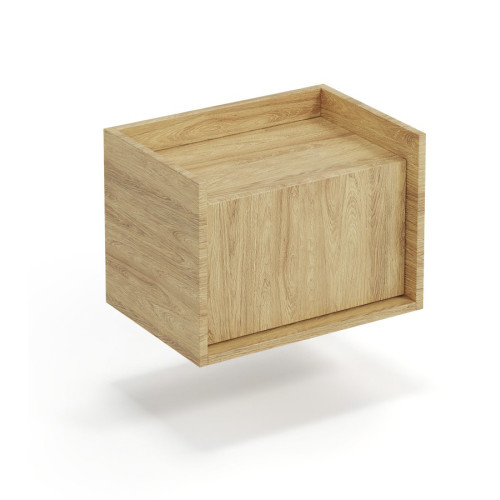 MOBIUS low cabinet 1D color: hikora oak DIOMMI V-PL-MOBIUS-SZAFKA NISKA_1D-HIKORA