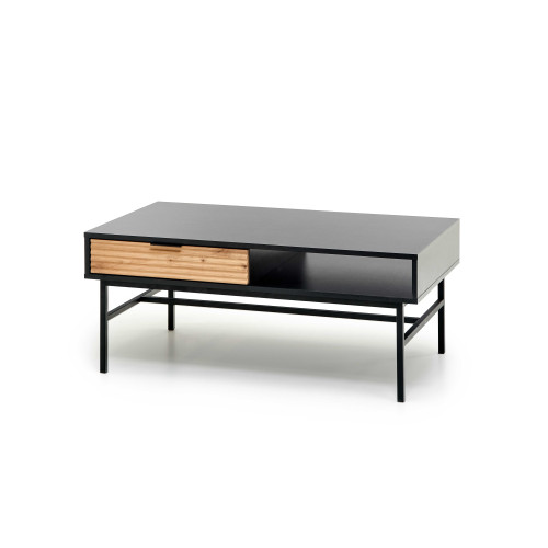 MURANO LAW-1 coffee table, color: artisan oak/black DIOMMI V-PL-MURANO-LAW-1