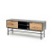 MURANO RTV-1 TV-stand, color: artisan oak/black DIOMMI V-PL-MURANO-RTV-1