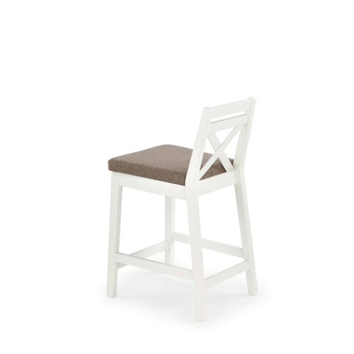BORYS LOW bar stool, color: white / INARI 23 DIOMMI V-PL-N-BORYS_LOW-BIAŁY-INARI23 BORYS LOW bar stool, color: white / INARI 23 DIOMMI V-PL-N-BORYS_LOW-BIAŁY-INARI23