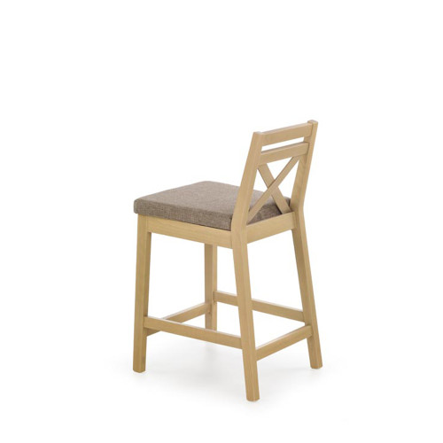 BORYS LOW bar stool, color: sonoma oak / INARI 23 DIOMMI V-PL-N-BORYS_LOW-SONOMA-INARI23 BORYS LOW bar stool, color: sonoma oak / INARI 23 DIOMMI V-PL-N-BORYS_LOW-SONOMA-INARI23