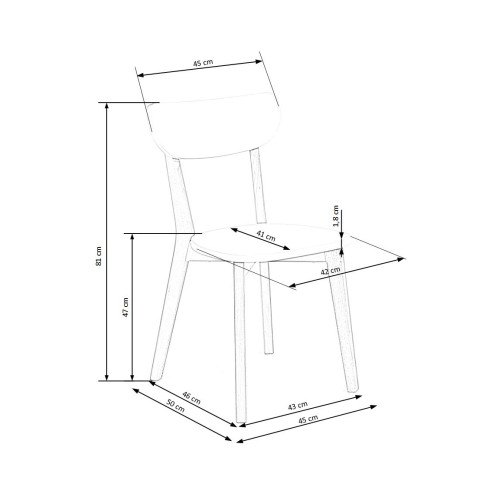 BUGGI chair DIOMMI V-PL-N-BUGGI BUGGI chair DIOMMI V-PL-N-BUGGI