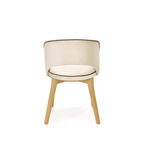 MARINO chair, color: velvet - MONOLITH 04 (creamy) DIOMMI V-PL-N-MARINO-D.MIODOWY-MONOLITH04