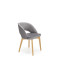 MARINO chair, color: velvet - MONOLITH 85 (light grey) DIOMMI V-PL-N-MARINO-D.MIODOWY-MONOLITH85