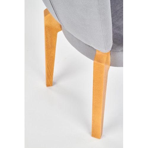 ROIS chair, color: honey oak / grey DIOMMI V-PL-N-ROIS-KR-D.MIODOWY/POPIEL