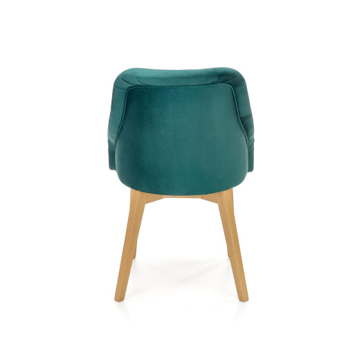 TOLEDO 2 chair, color: honey oak / MONOLITH 37 DIOMMI V-PL-N-TOLEDO_2-D.MIODOWY-MONOLITH37