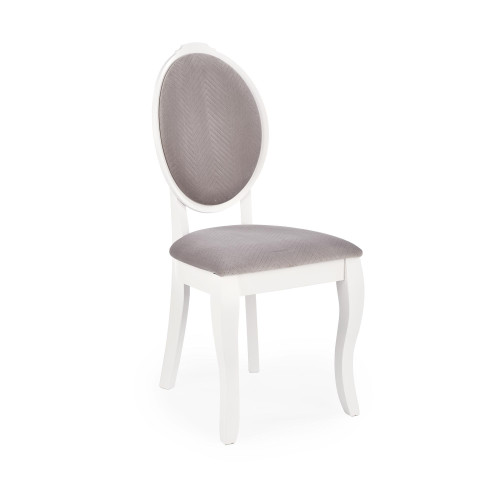 VELO chair, color: white/grey DIOMMI V-PL-N-VELO-BIAŁY/POPIEL