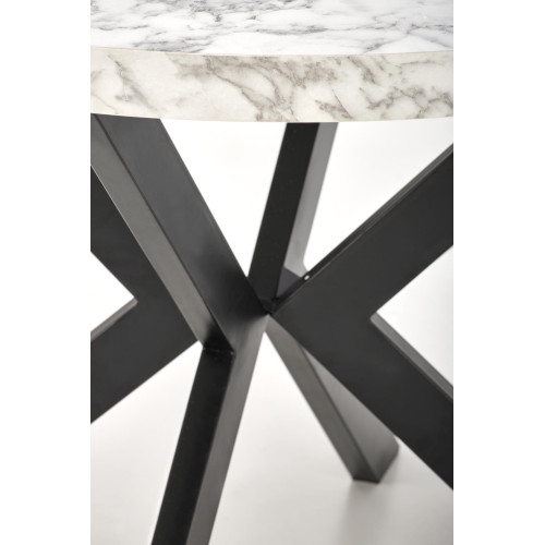 PERONI table white marble DIOMMI V-PL-PERONI-ST-MARMUR/CZARNY PERONI table white marble DIOMMI V-PL-PERONI-ST-MARMUR/CZARNY
