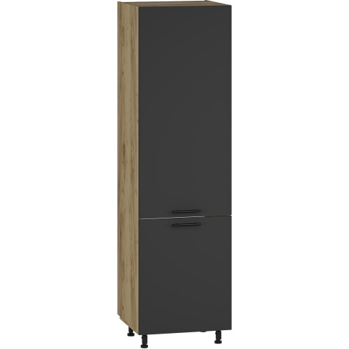 VENTO DL-60/214 high cargo cabinet, color: craft oak/antracite DIOMMI V-UA-VENTO-DL-60/214-ANTRACYT