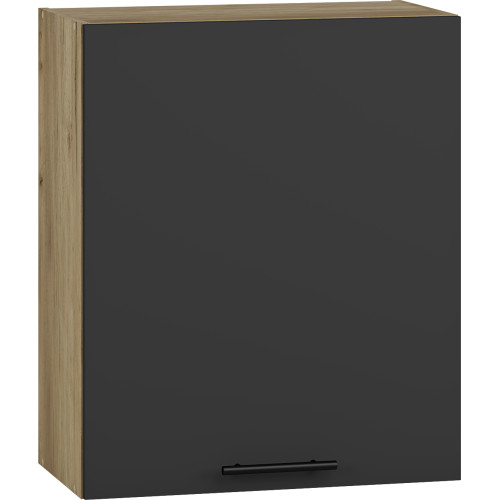 VENTO G-60/72 top cabinet, color: craft oak/antracite DIOMMI V-UA-VENTO-G-60/72-ANTRACYT