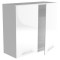 VENTO GC-80/72 top cabinet with drainer, color: white DIOMMI V-UA-VENTO-GC-80/72-BIAŁY