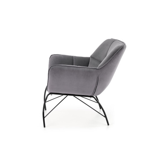 BELTON leisure chair color: grey BELTON leisure chair color: grey