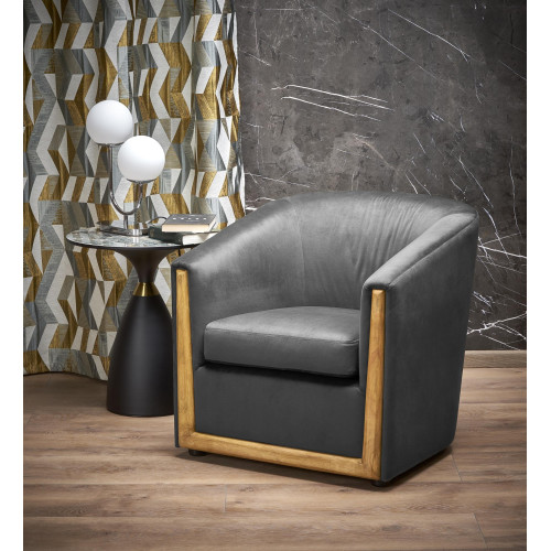 ENRICO leisure chair, grey