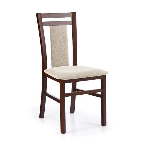 HUBERT 8 chair color: dark walnut/LARS 07