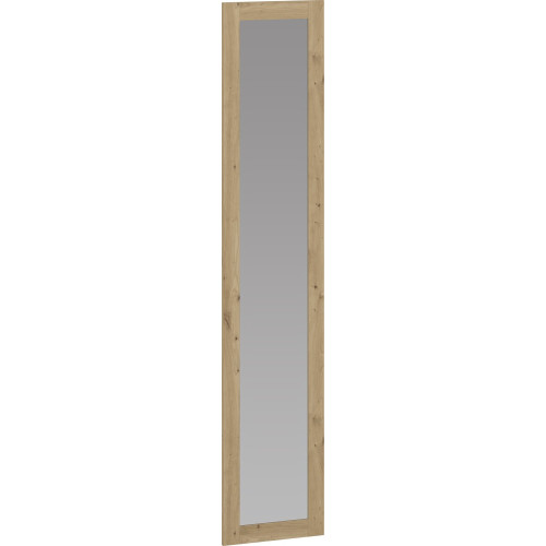 FLEX - F3 front with mirror for the MODULAR WARDROBE SYSTEM - artisan oak