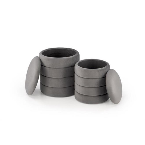 PACHO set of two color: grey PACHO set of two color: grey