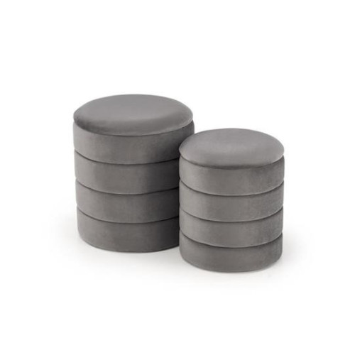 PACHO set of two color: grey