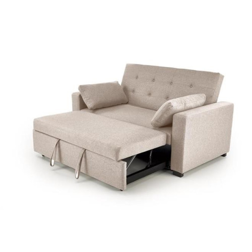PAULINIO folding sofa color: beige PAULINIO folding sofa color: beige