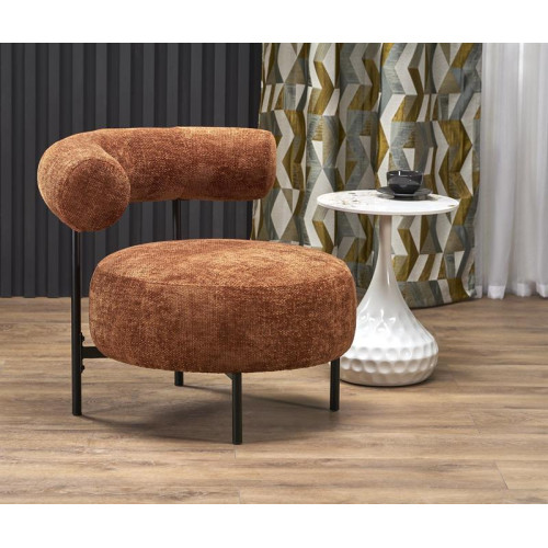 HAZARD leisure chair, cinnamon