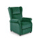 AGUSTIN 2 recliner, color: dark green