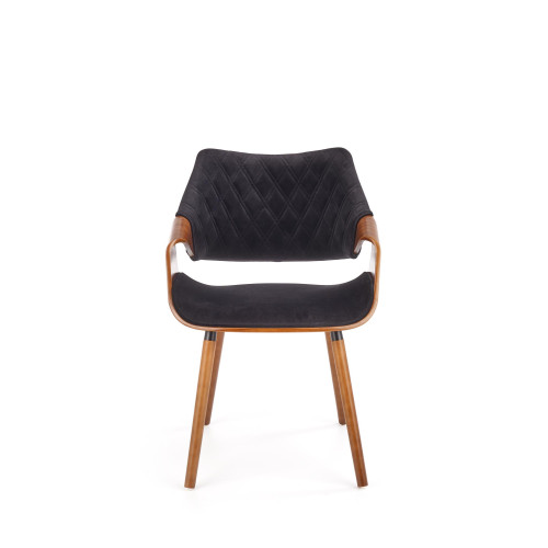 K396 chair, color: walnut / black K396 chair, color: walnut / black