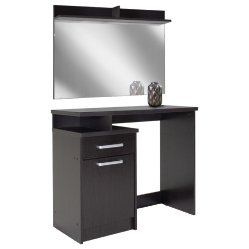 Dressing table with mirror Olympus DIOMMI in wenge colour Dressing table with mirror Olympus DIOMMI in wenge colour
