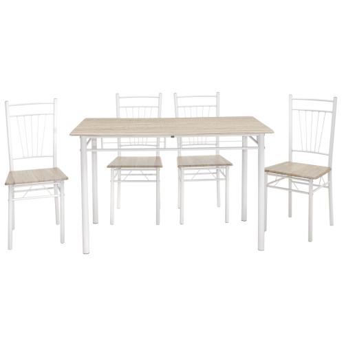 Dining set Roza 120x70x75 sonoma DIOMMI 072-000001 Dining set Roza 120x70x75 sonoma DIOMMI 072-000001