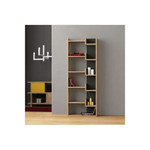 Библиотека Oppa 61x22x162 антрацит DIOMMI 119-000770  Библиотека Oppa 61x22x162 антрацит DIOMMI 119-000770