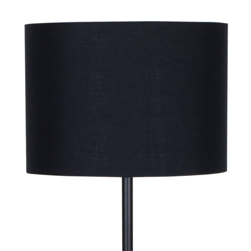 Metal floor lamp PWL-0005 E27 DIOMMI with black shade D33x149cm