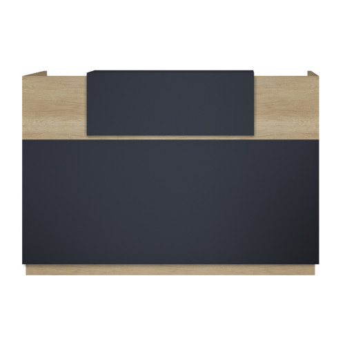 Рецепция Lotus 180x70x110 антрацит/натурален DIOMMI 069-000016 Рецепция Lotus 180x70x110 антрацит/натурален DIOMMI 069-000016