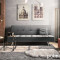 3 seater Sofa-bed Travis DIOMMI with fabric in dark grey color 175x83x74cm