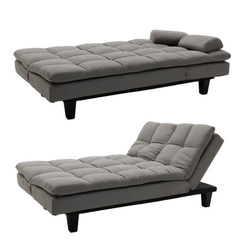 3 seated sofa-bed Lincoln DIOMMI with fabric in grey color 180x86x85cm 3 seated sofa-bed Lincoln DIOMMI with fabric in grey color 180x86x85cm