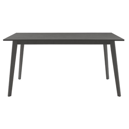 Трапезна маса Benson DIOMMI mdf - venner в рустик сив цвят 150x90x75см