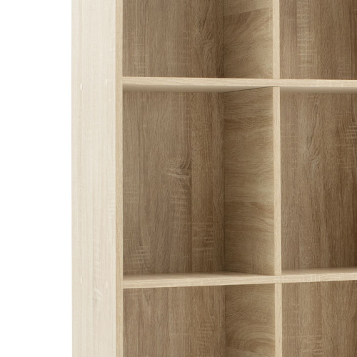 Bookcase FIRENZE DIOMMI in color sonoma 107x28,6x178cm