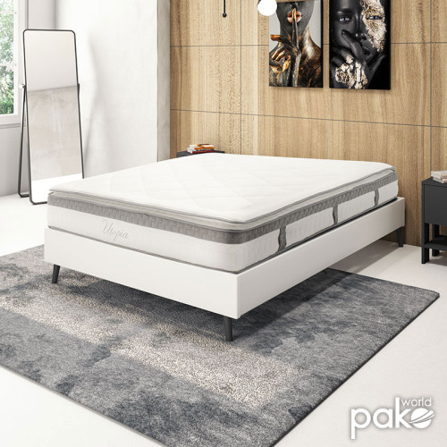 Mattress Utopia DIOMMI pocket spring with topsoil 30-32cm 160x200cmm