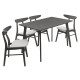 Трапезен комплект Benson - Orlean 120x75x75 рустик DIOMMI 200-000185