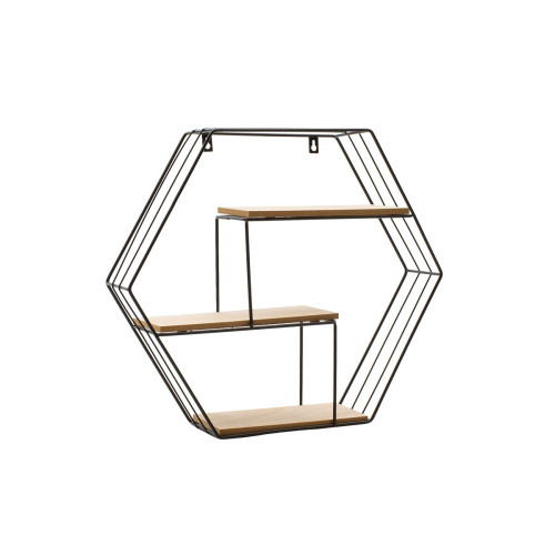 Стенен рафт Azira 50x10x44 черен/натурален DIOMMI 104-000002 Стенен рафт Azira 50x10x44 черен/натурален DIOMMI 104-000002