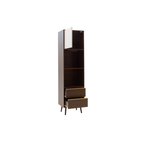 Библиотека Nastia 48x39x182 бял/орех DIOMMI 066-000010 Библиотека Nastia 48x39x182 бял/орех DIOMMI 066-000010