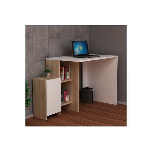 Бюро Kely 113x45x74 бял/натурален DIOMMI 120-000023 Бюро Kely 113x45x74 бял/натурален DIOMMI 120-000023