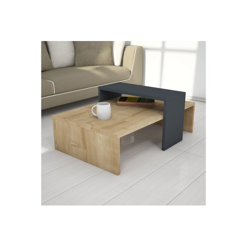 Холна маса Glow 80x50x32 въглен DIOMMI 120-000040