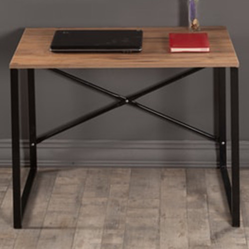 Бюро Zayn 90x60x70 орех/черен DIOMMI 120-000053